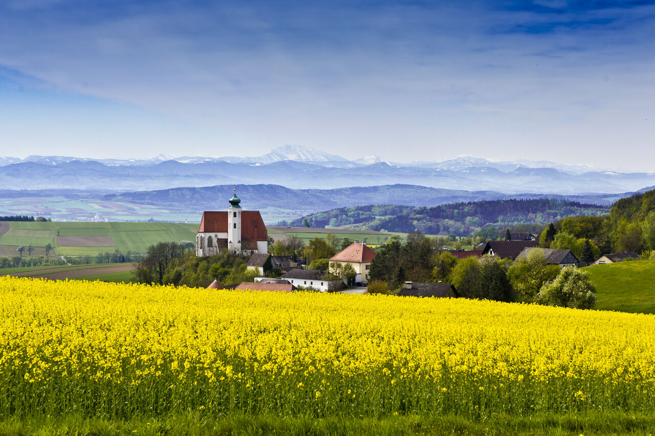 Blich in niedrösterreichische Alpenvorland