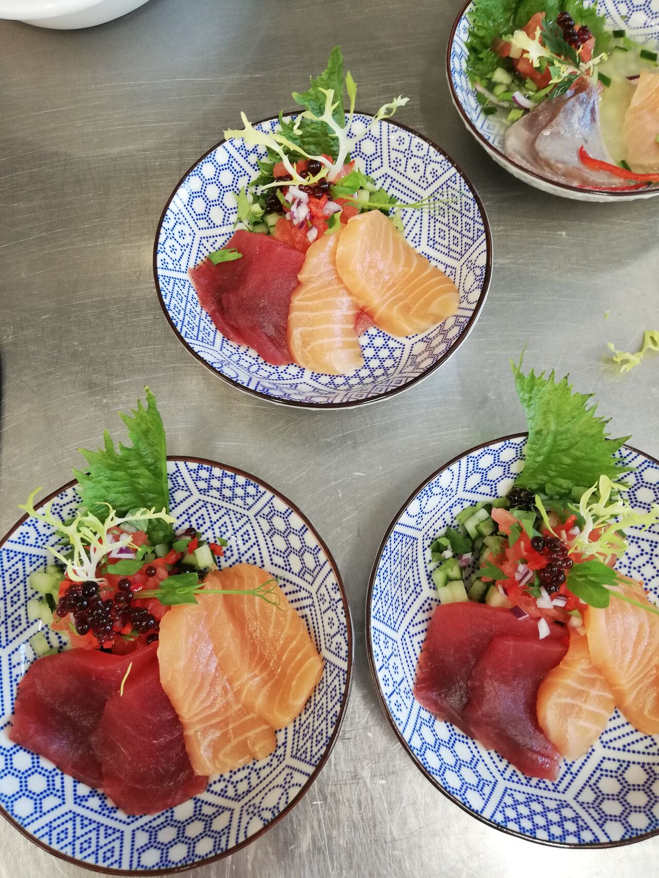 Sashimi saviche