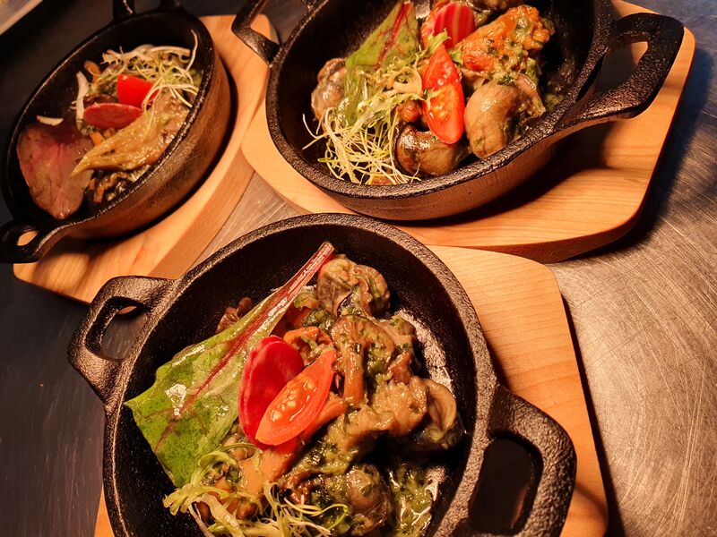 Dizaine d’escargots de chez « Janic », persillade forestière