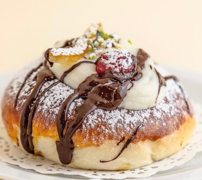 Iris al forno con ricotta