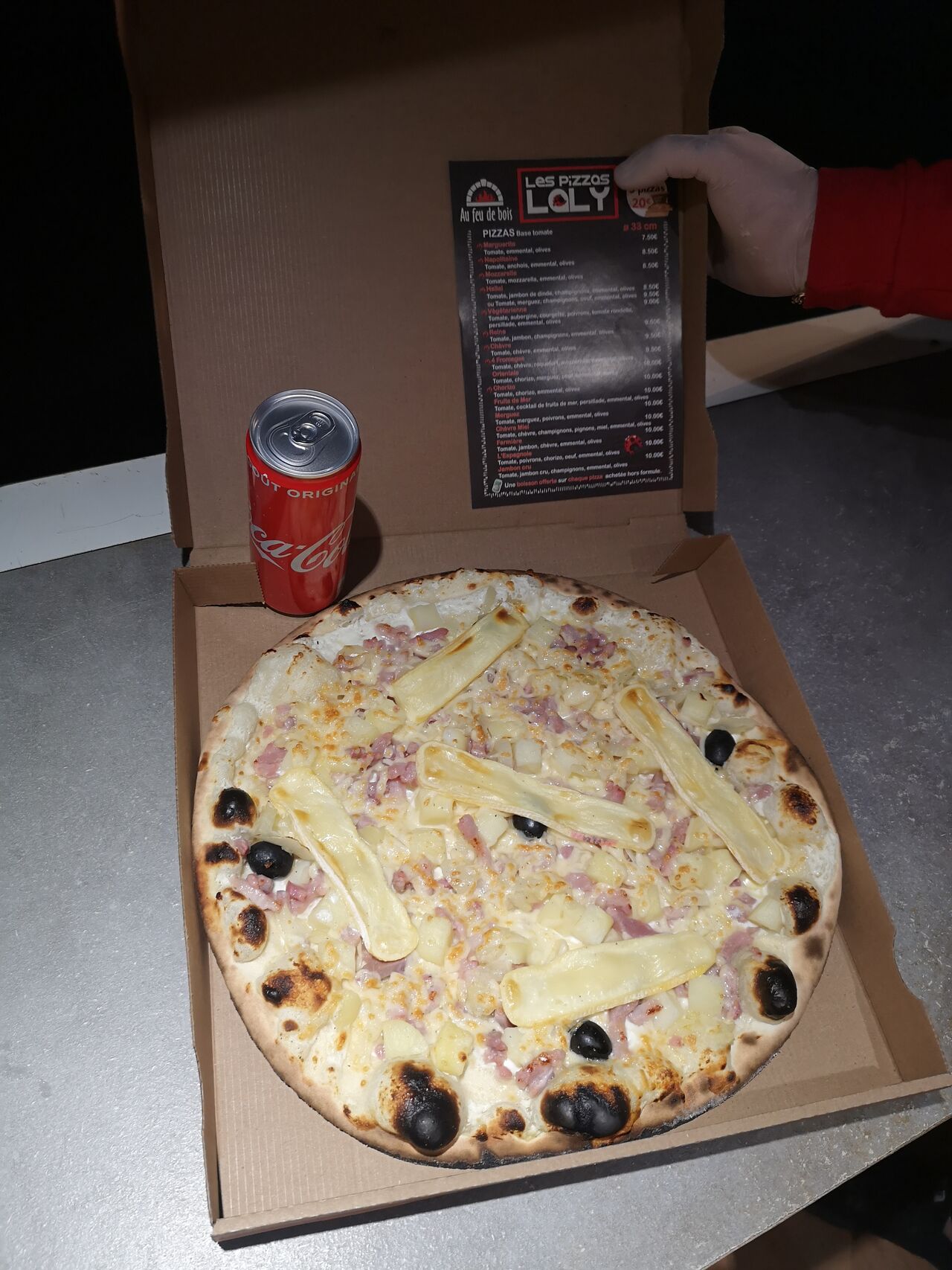 Superbe savoyarde avec le soda offert 