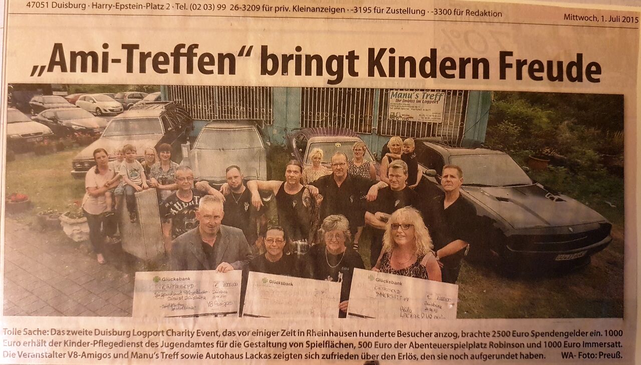 2015 Spendenübergabe