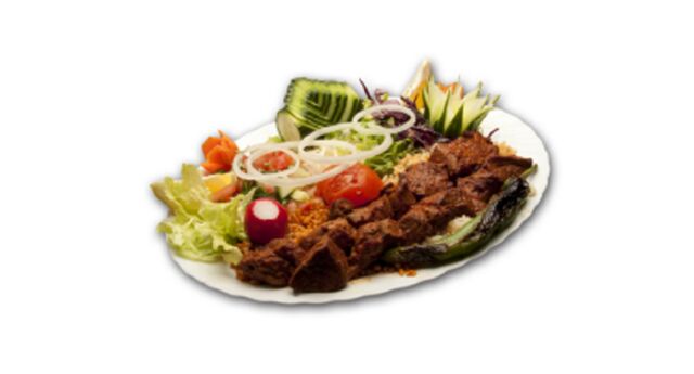 Brochette de Viande - 14 EUR Brochette de viande tendre, épicée et grillée à la perfection