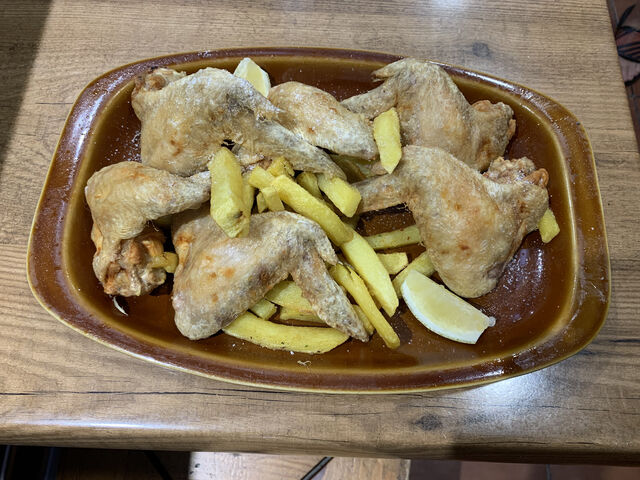 ALITAS DE POLLO CRUJIENTES