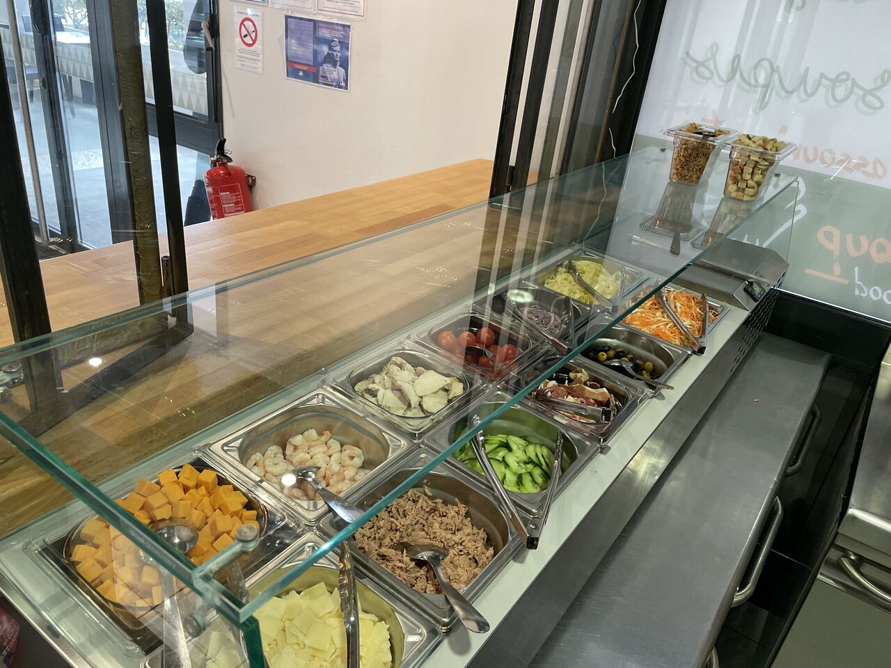 Notre bar à salade !