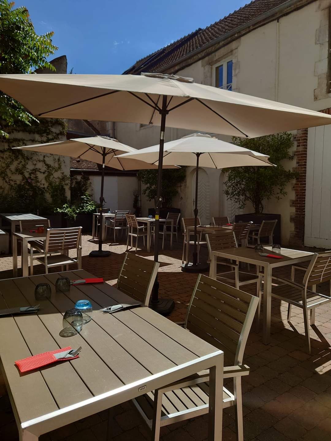 Terrasse intérieure