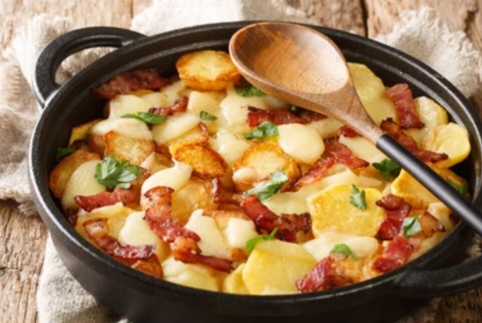 Truffade jambon de volaille