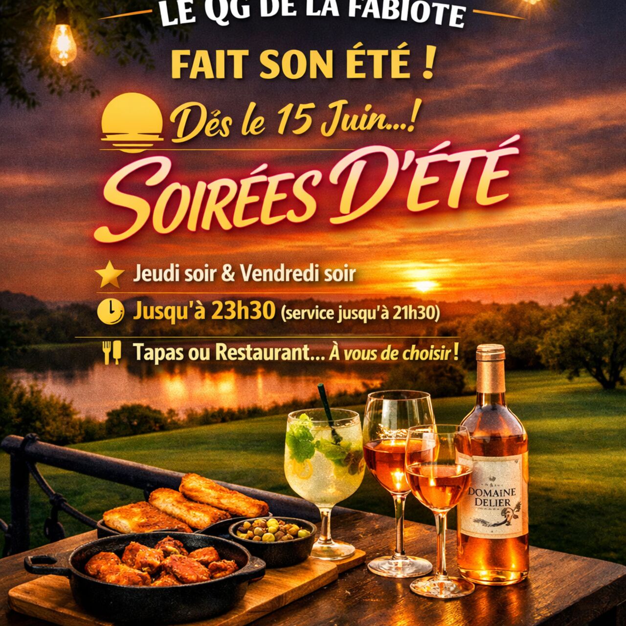 LE QG FAIT SON ETE