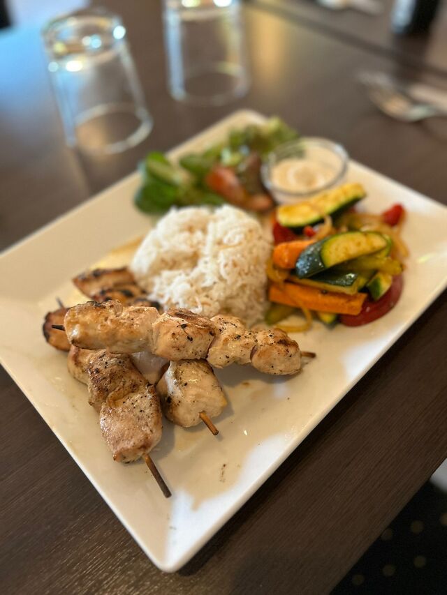 Brochettes de poulet
