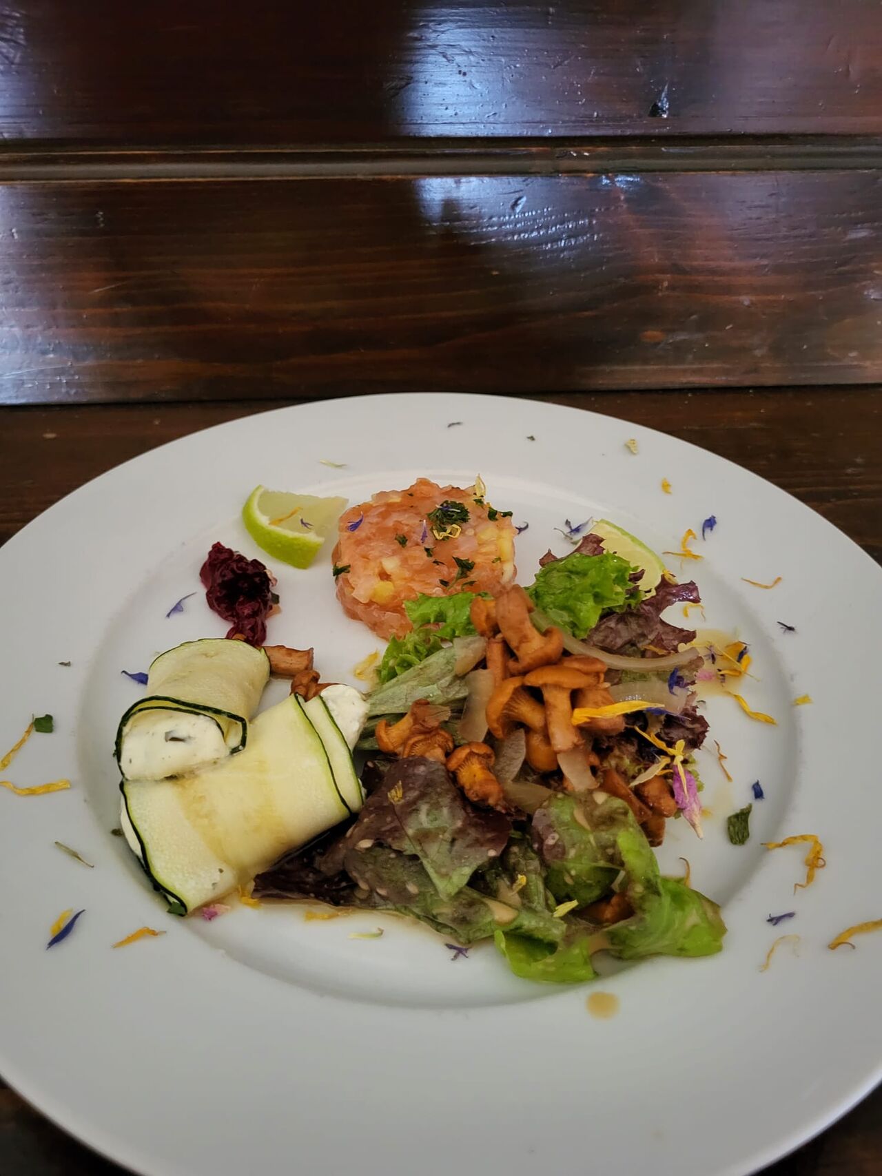 Vegetarischer Vorspeisenteller