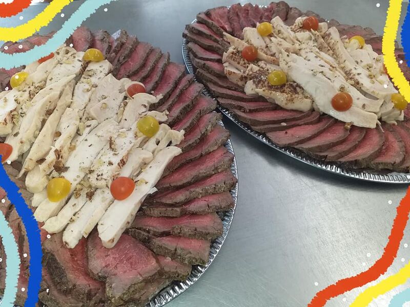 plateau buffet viandes froides