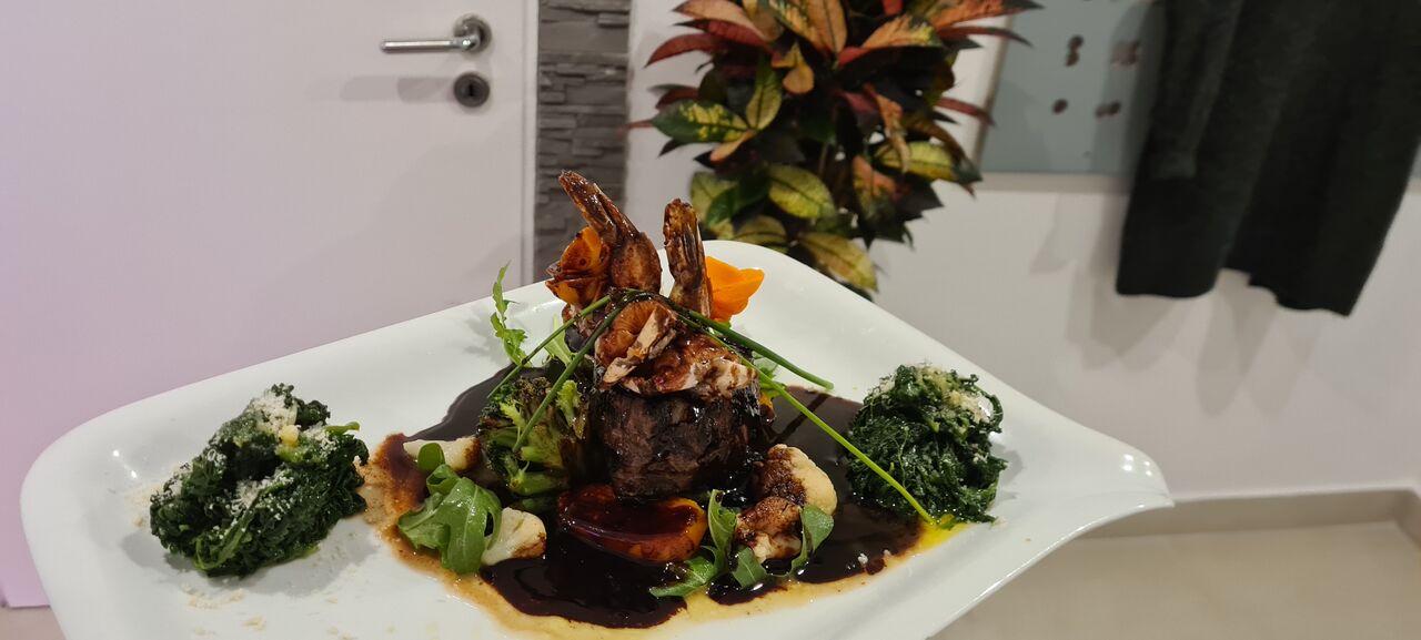 Rumpsteak in Aceto-Balsamico soße 