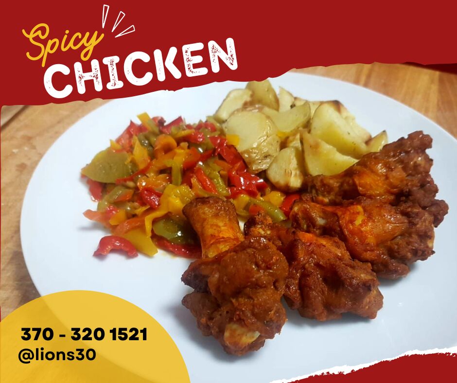 Alette di pollo & contorni