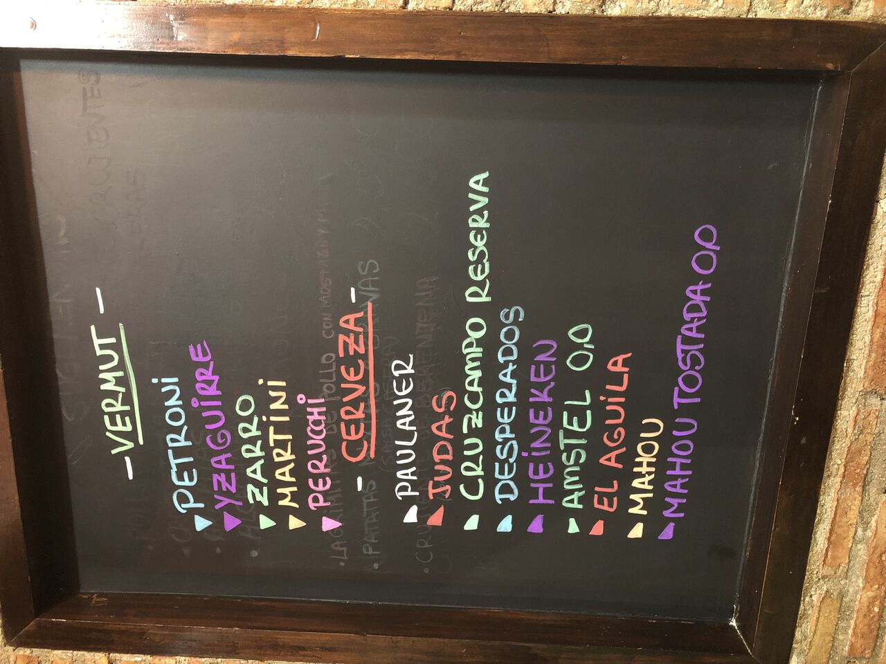 Nuestra variedad de Vermut y Cervezas!