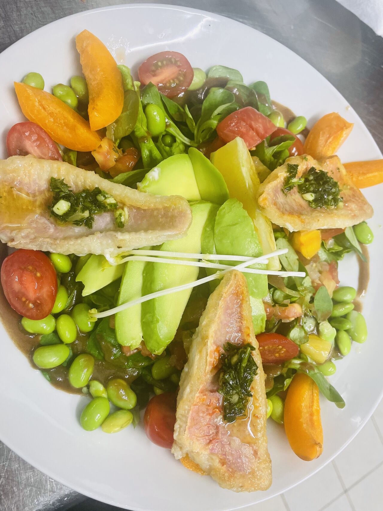 Salade du moment: la rougette