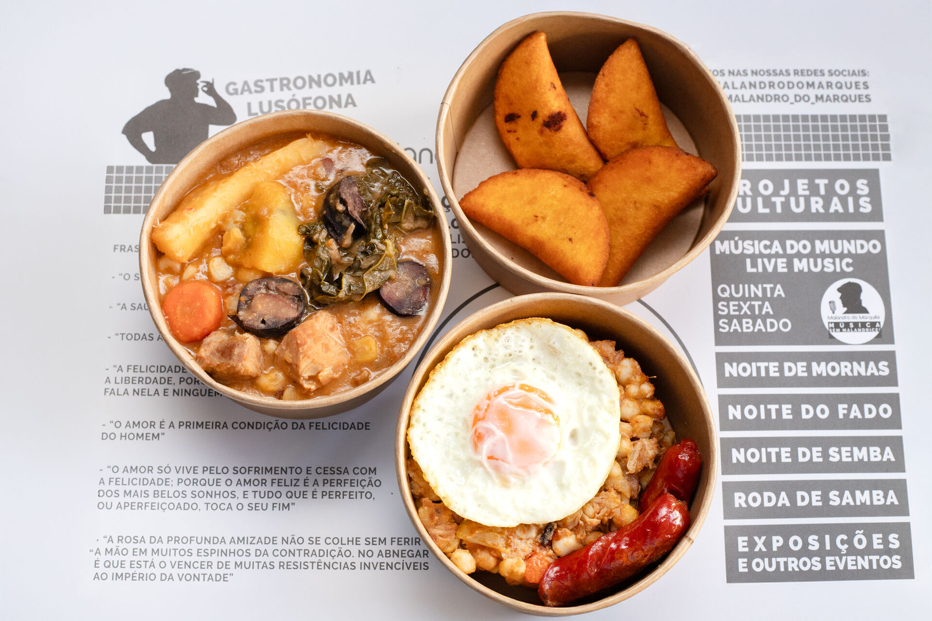 CACHUPA DE ADEMIRO e PASTEIS DE MILHO PARA LEVAR