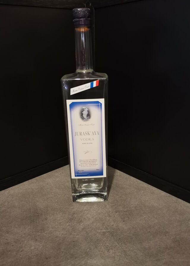 Jurask'aya = vodka jurassienne=plus en stock