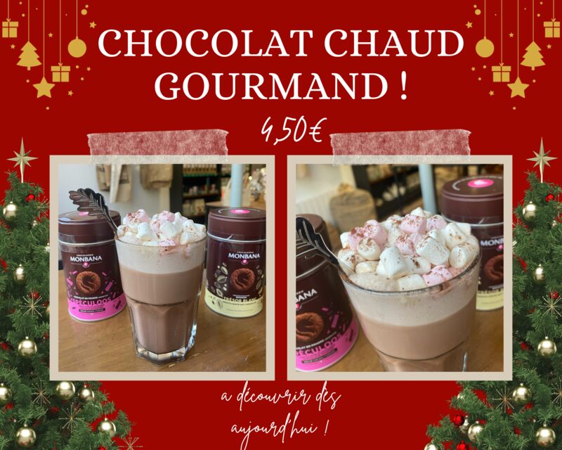 Le chocolat chaud gourmand !!