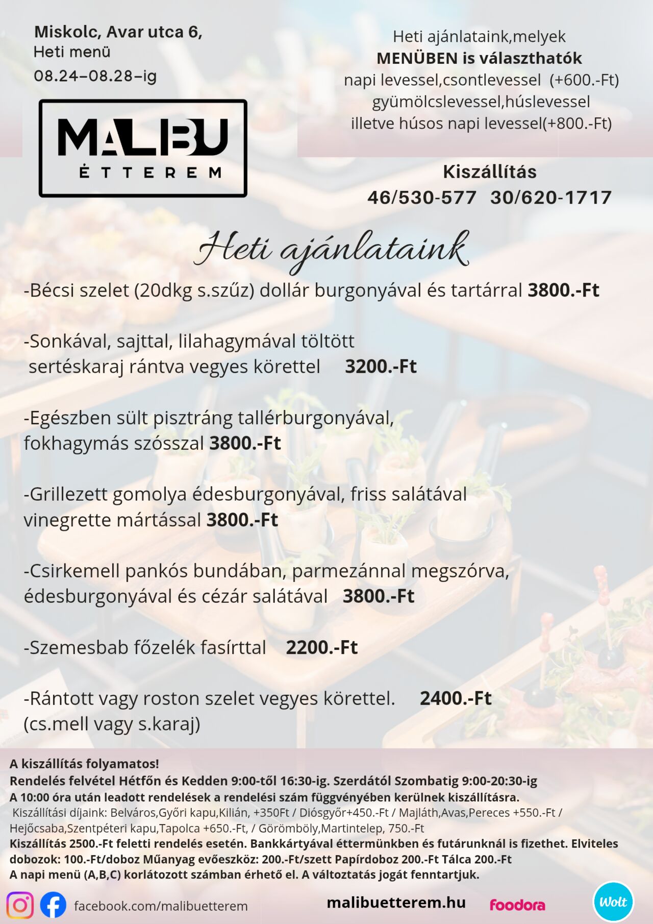Heti ajánlat