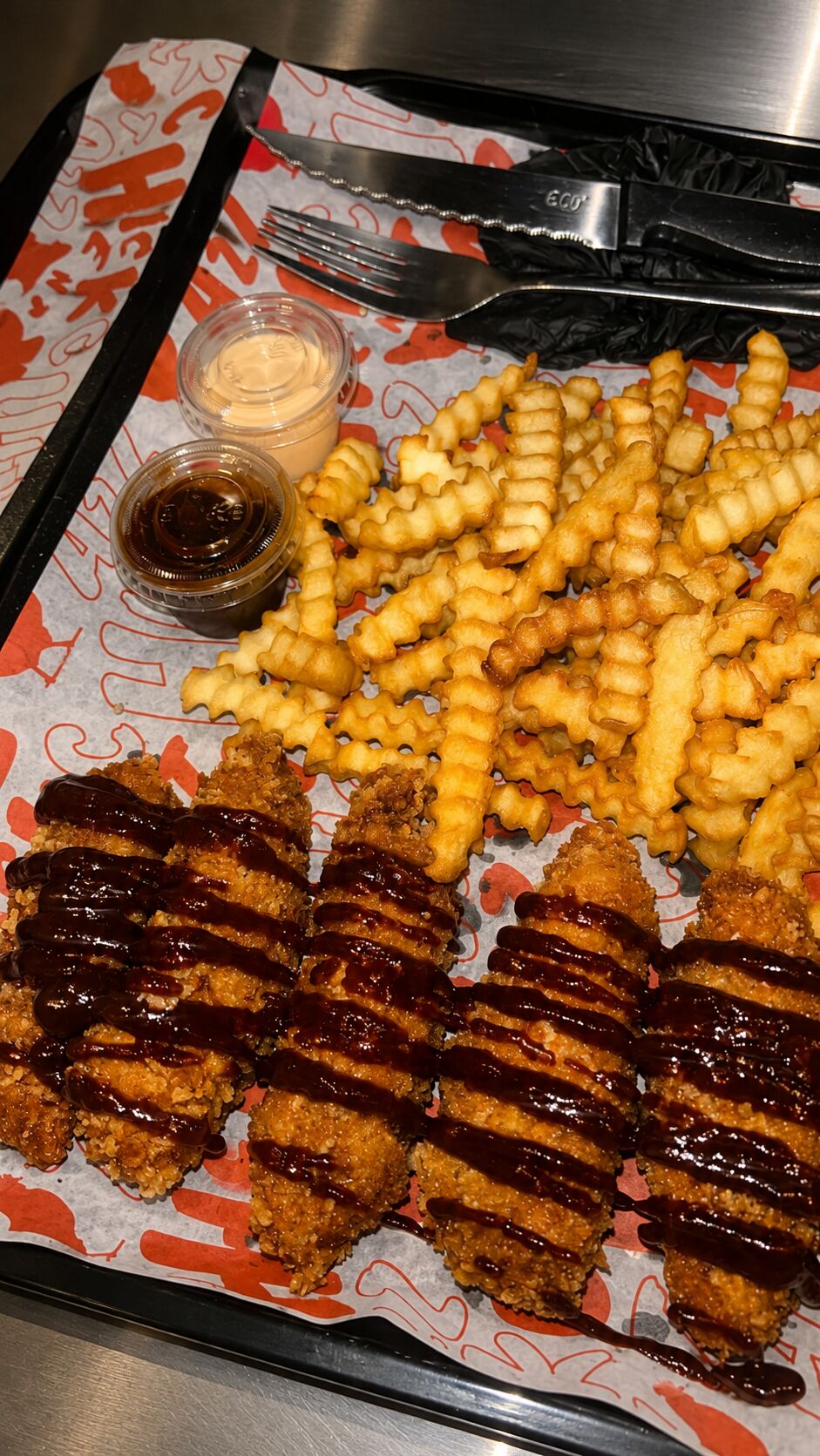 Tenders BBQ miel 