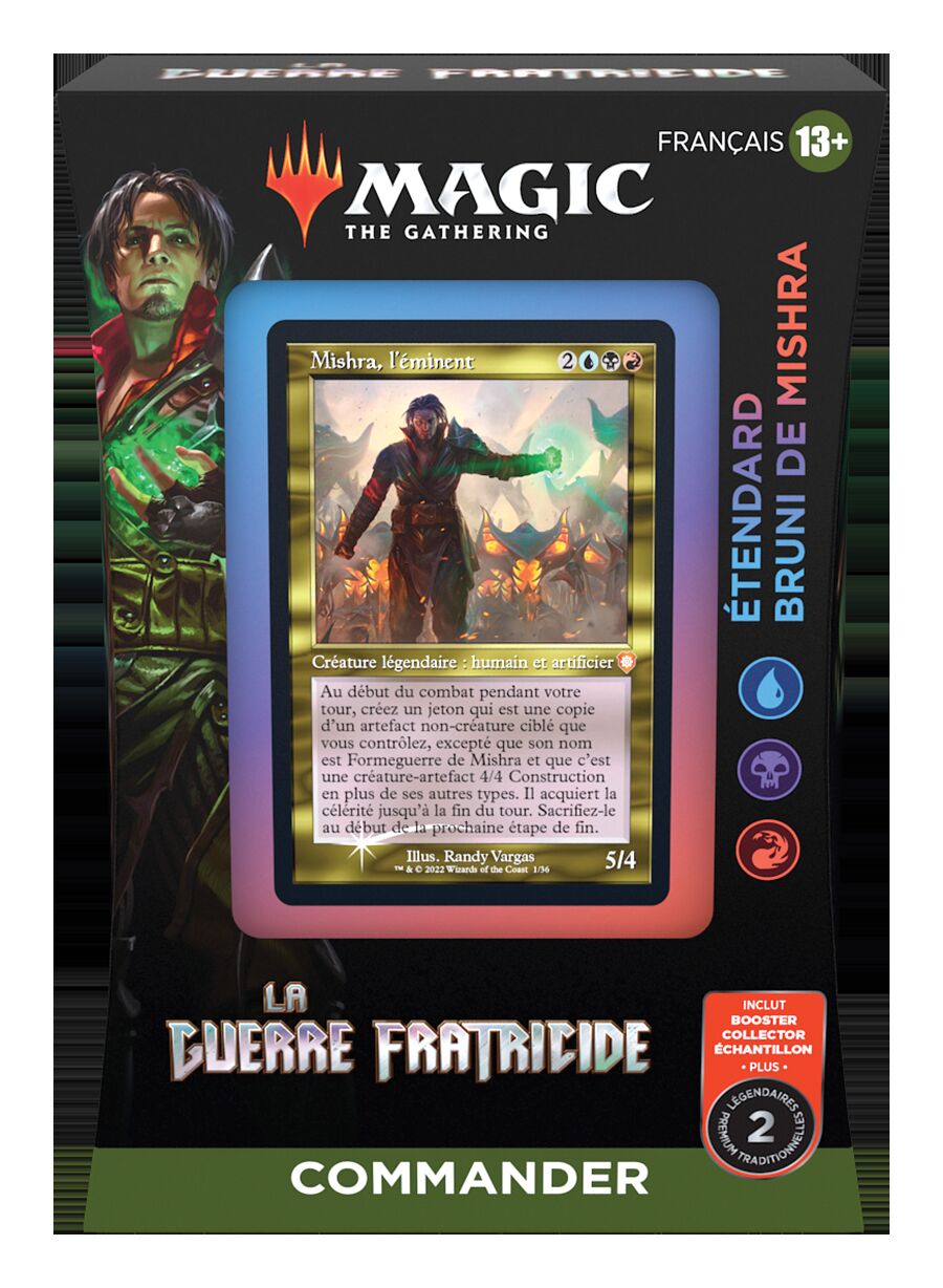 Deck Commander Guerre Fratricide (UBR) : 42€