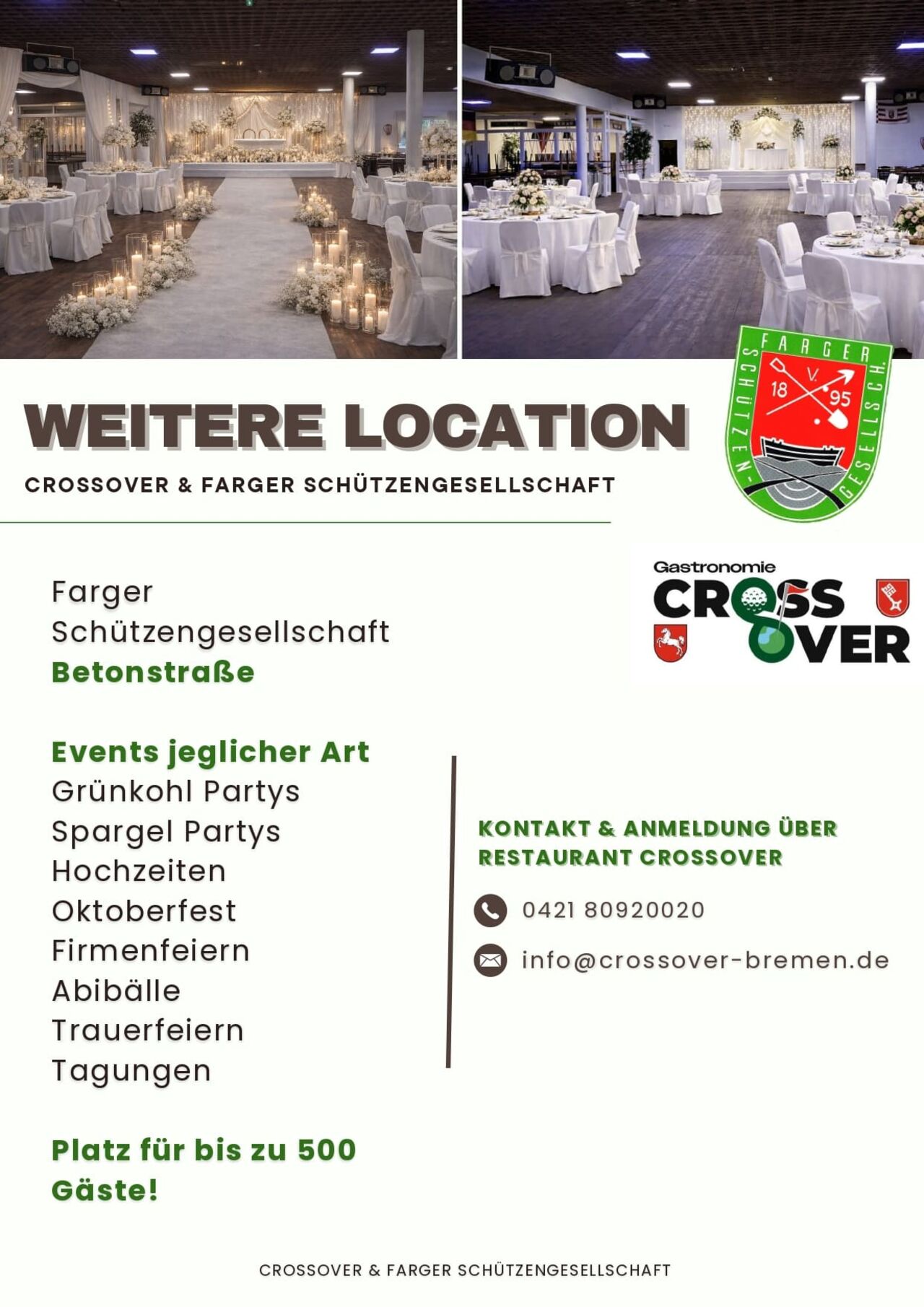 Weitere Location Schützengesellschaft Farge Betonstraße