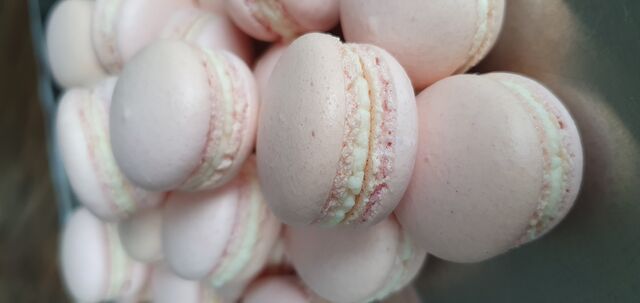 Macarons à la Rose