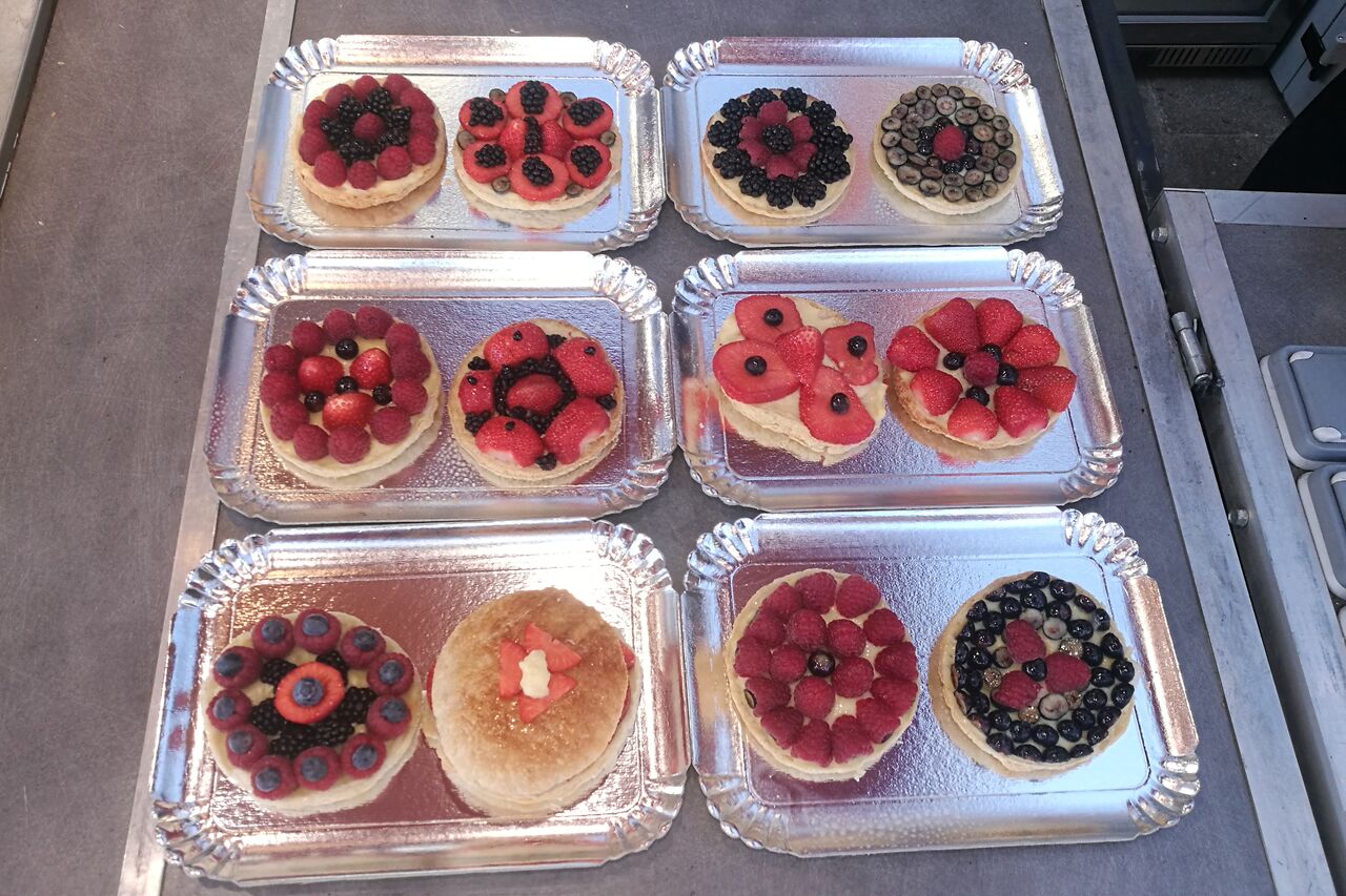 Tartelettes aux fruits Frais