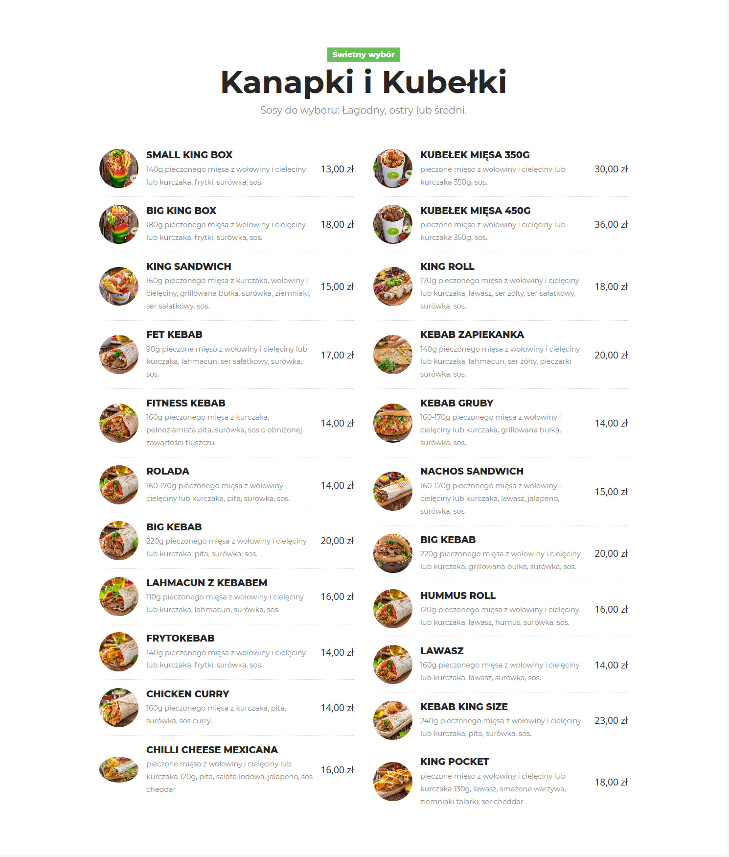 Kebab King Gdynia Kuchnia bliskowschodnia kuchnia blisko mnie