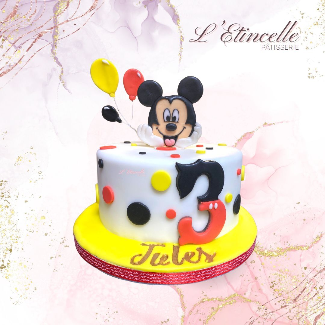 Gâteau Mickey
