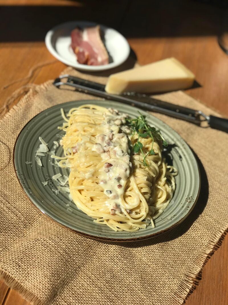 Spaghetti carbonara 