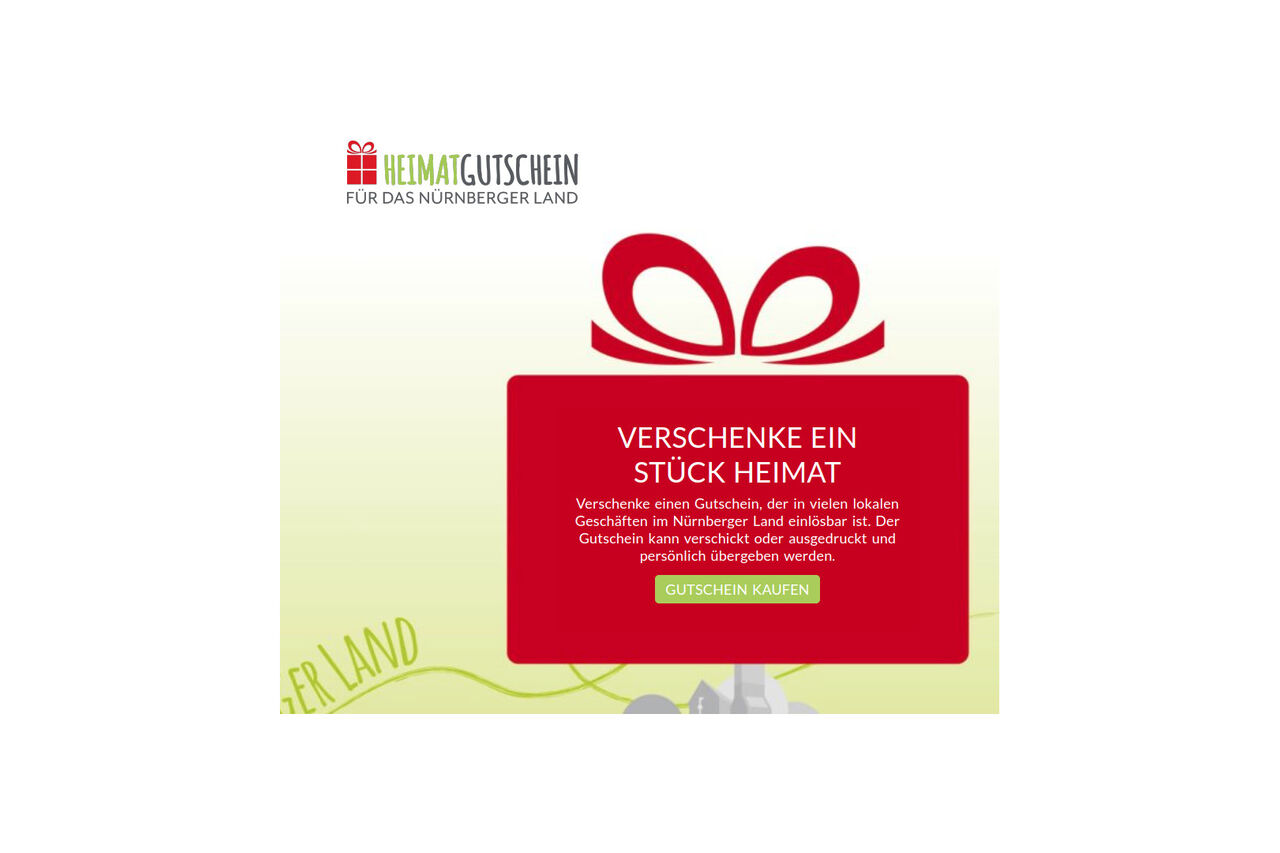 Heimatgutschein für das Nürnberger Land
