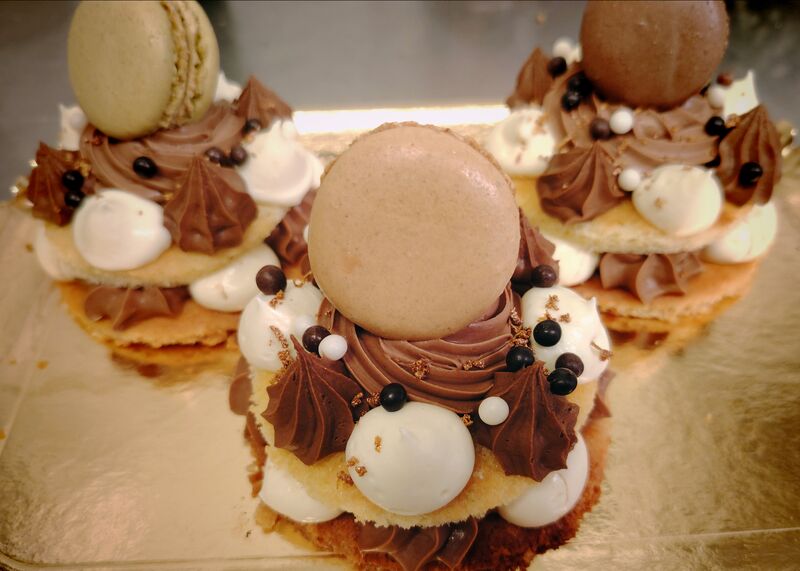 Number cake individuel 