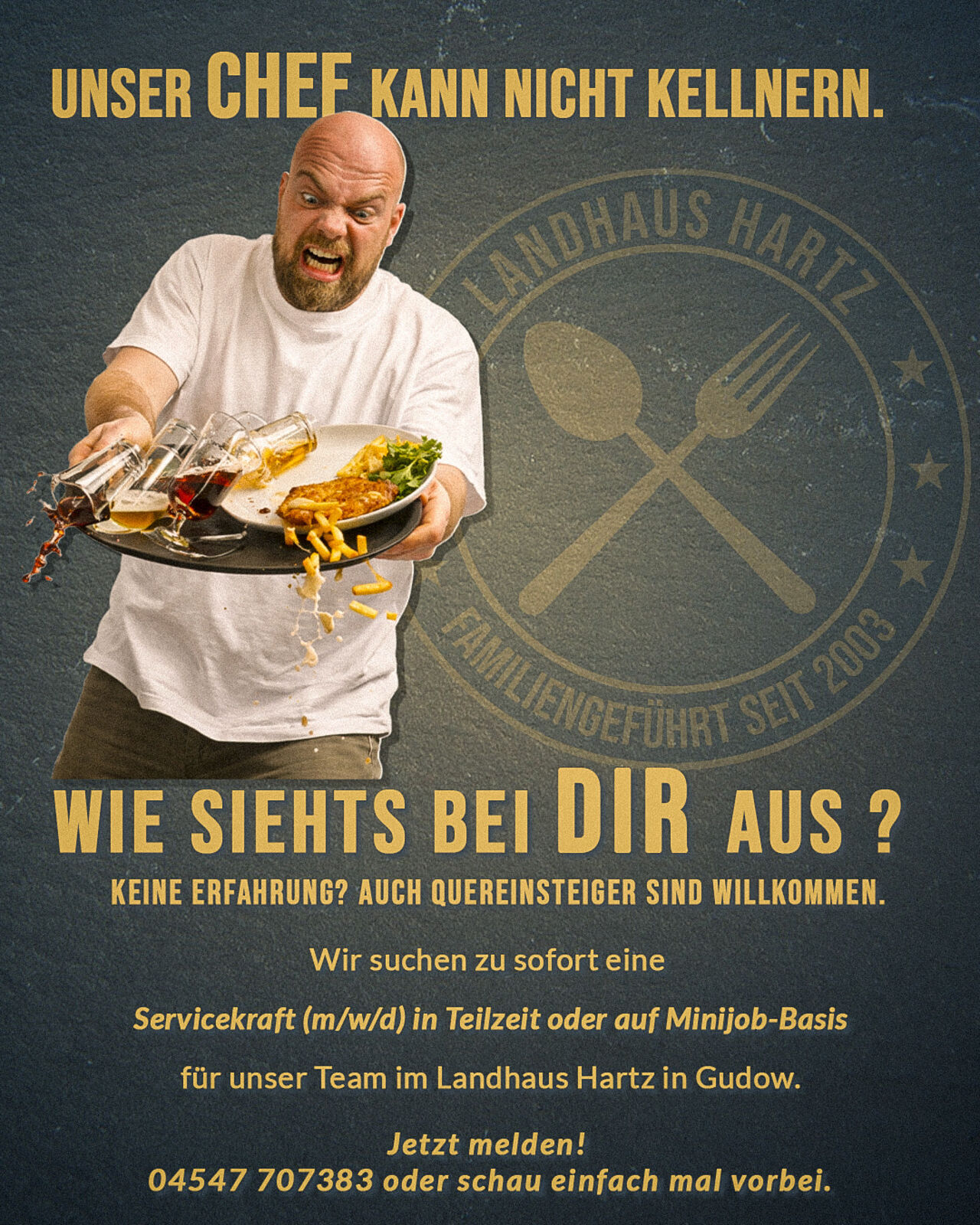 Verstärkung gesucht.