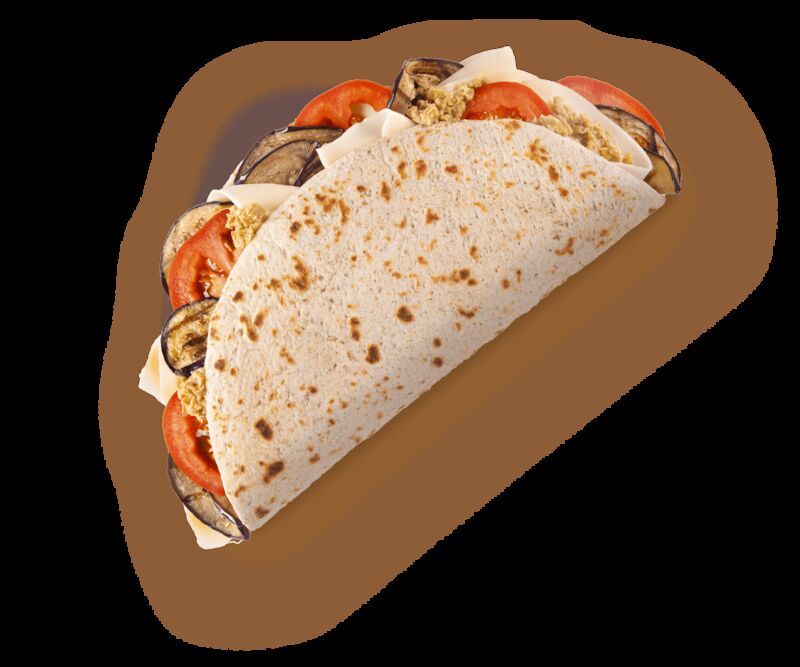 Geräucherter Provola-Käse, Tomate, gewürzte Auberginen, Artischockencreme