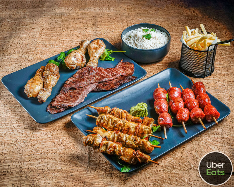 Nossa variedade de carnes e acompanhamentos