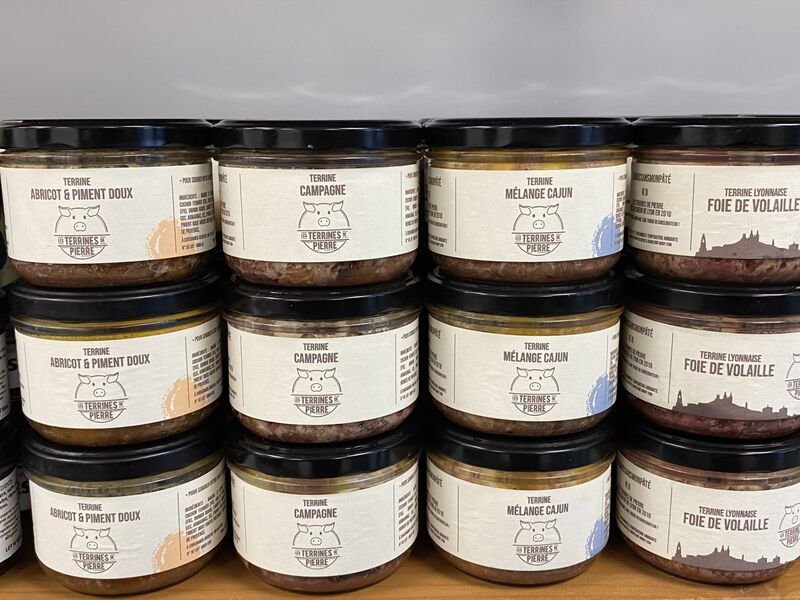 100% lyonnaises ! Les terrines de Pierre ! 