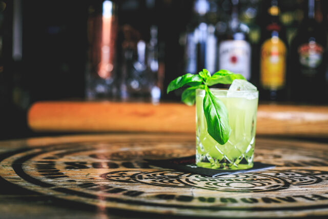 Gin Basil Smash