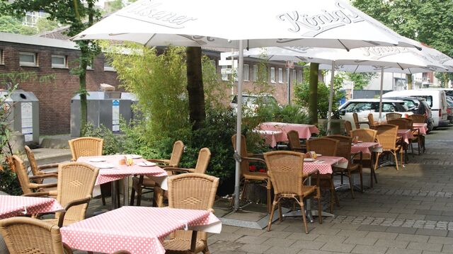 Genießen Sie unsere Küche auf unserer geräumigen Terrasse.
Sonne, Sangria und Paella.
Restaurant Sol y Sombra, Düsseldorf