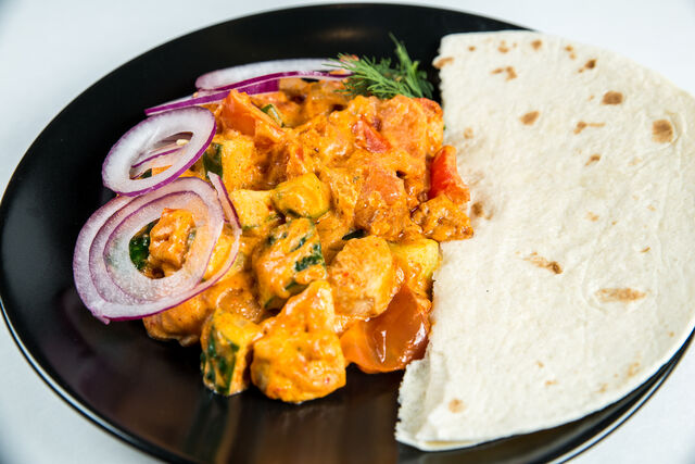 Фахітос з індичкою.