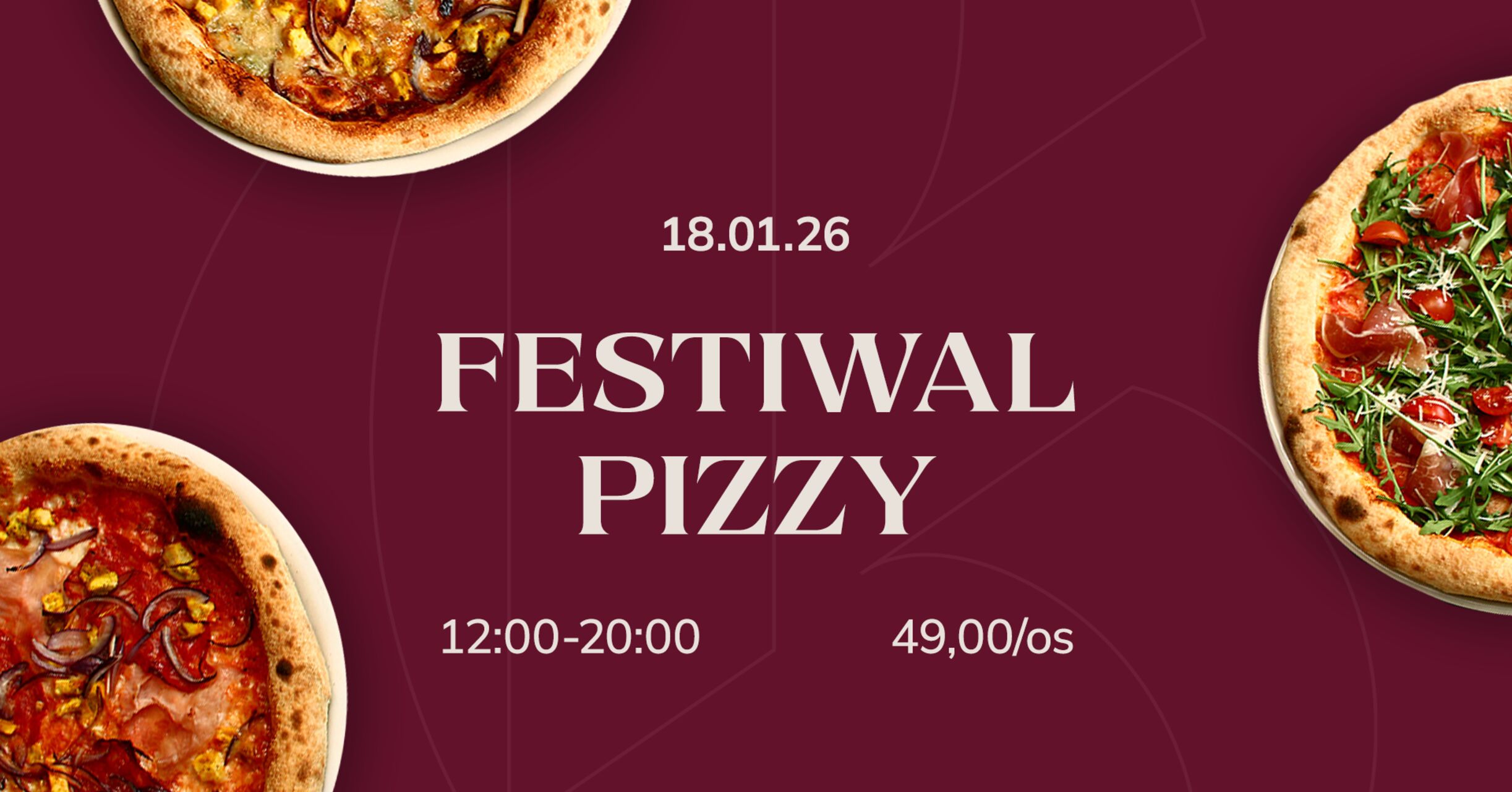 Pierwszy Festiwal Pizzy w nowym roku