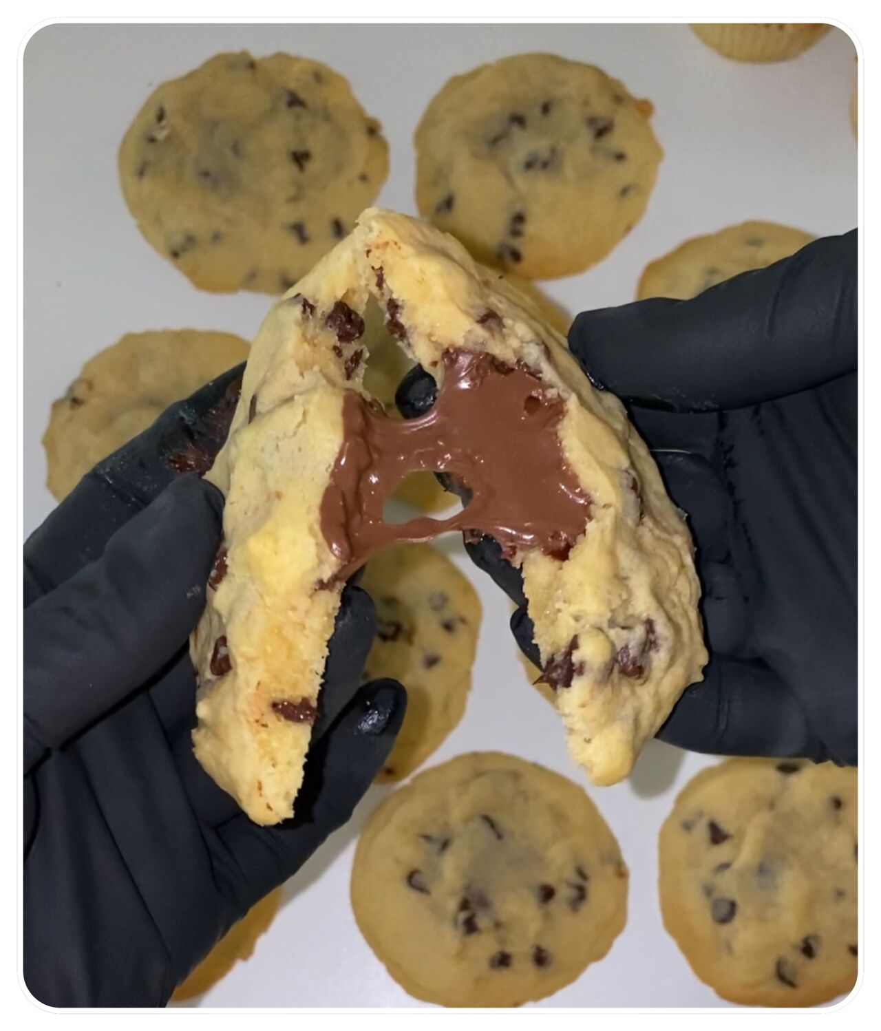 Cookies coeur Nutella