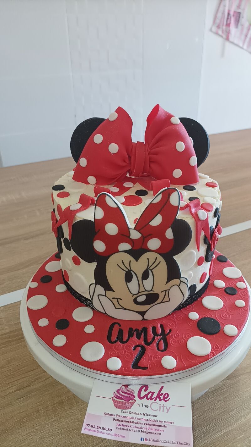 Gâteau Minnie