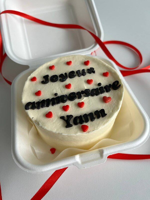 Bento-cake personnalisé