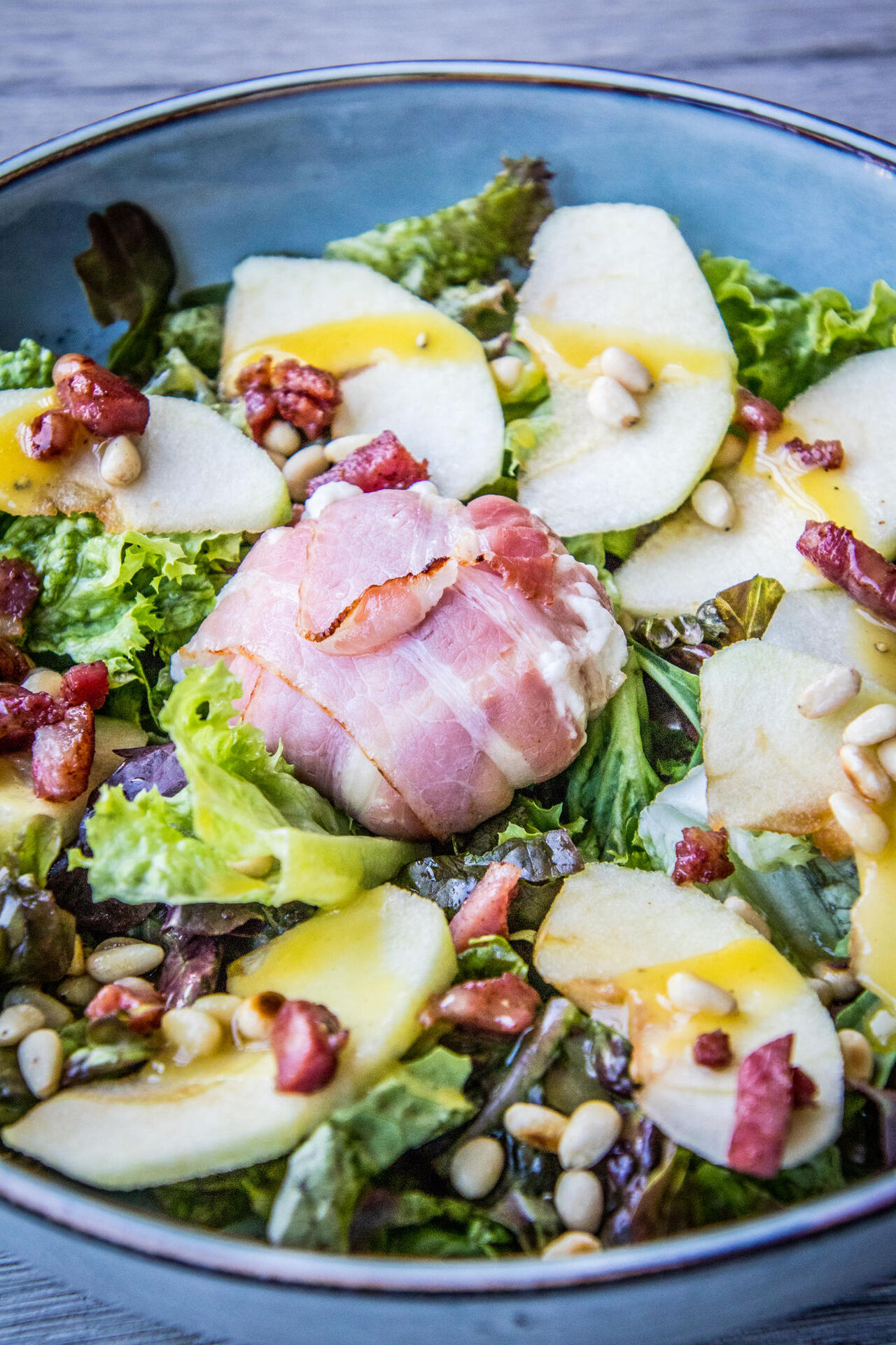 Salade Geitenkaasspek