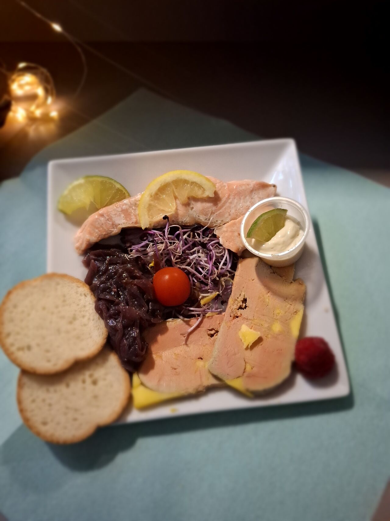 ASSIETTE DE FOIE GRAS MAISON 