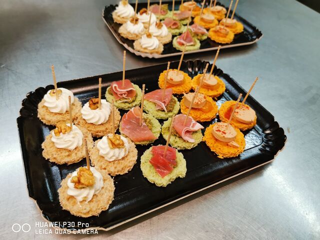 canapés 