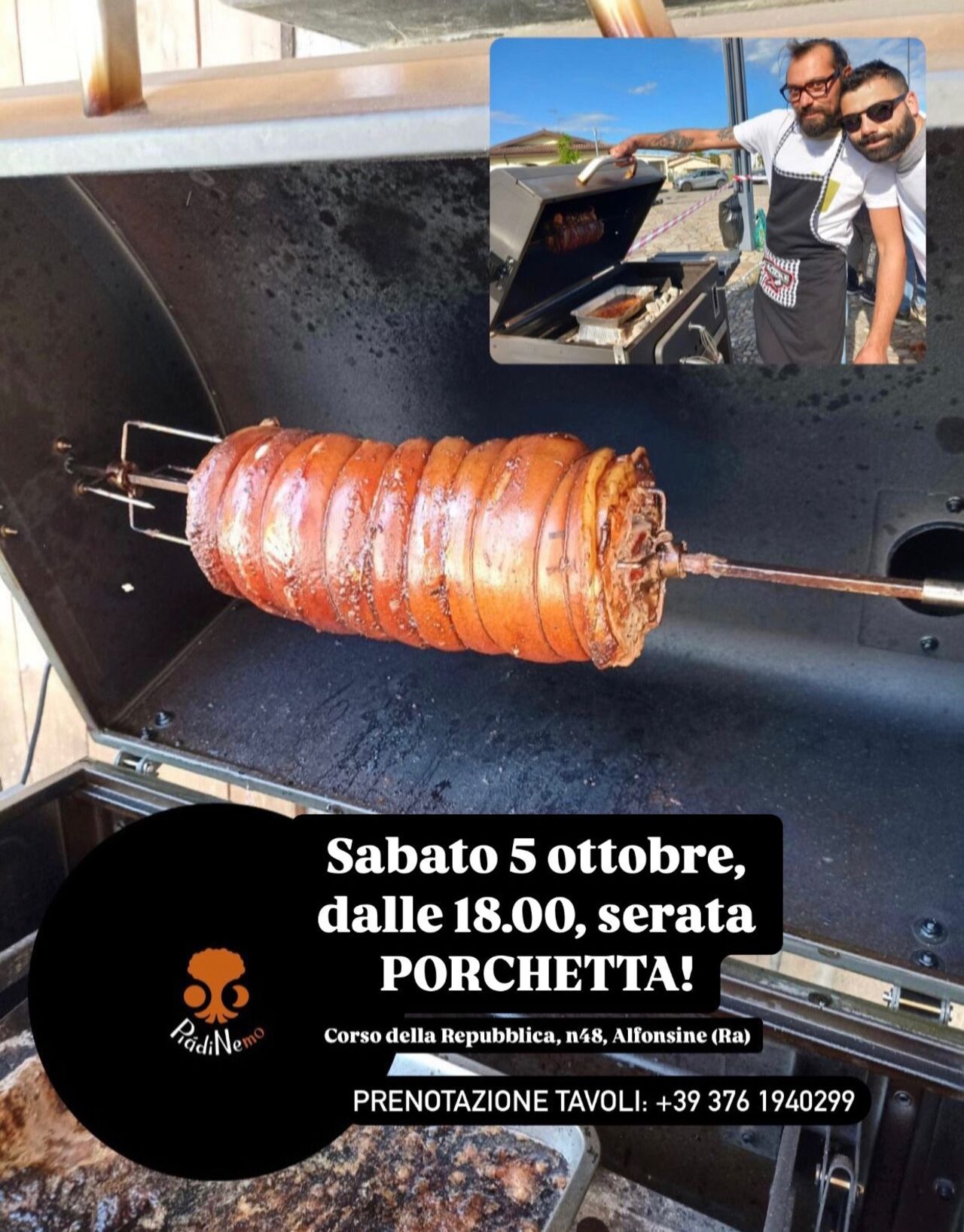 Porchetta girarrosto