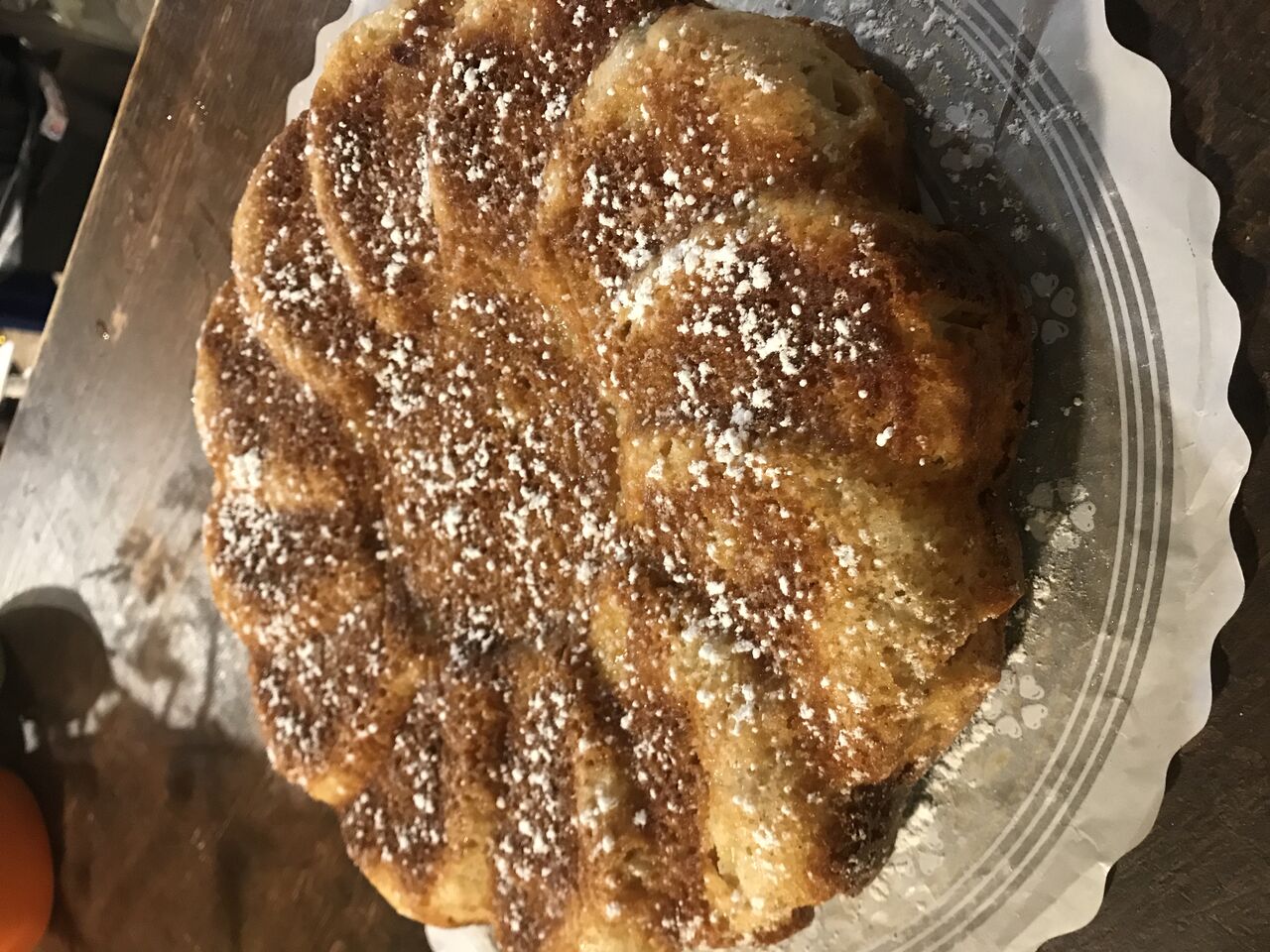 Tarta casera de manzana