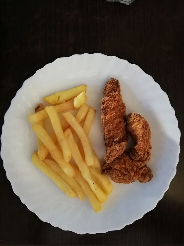 Novedad solomillo de pollo al Kentucky.
Simplemente delicioso 